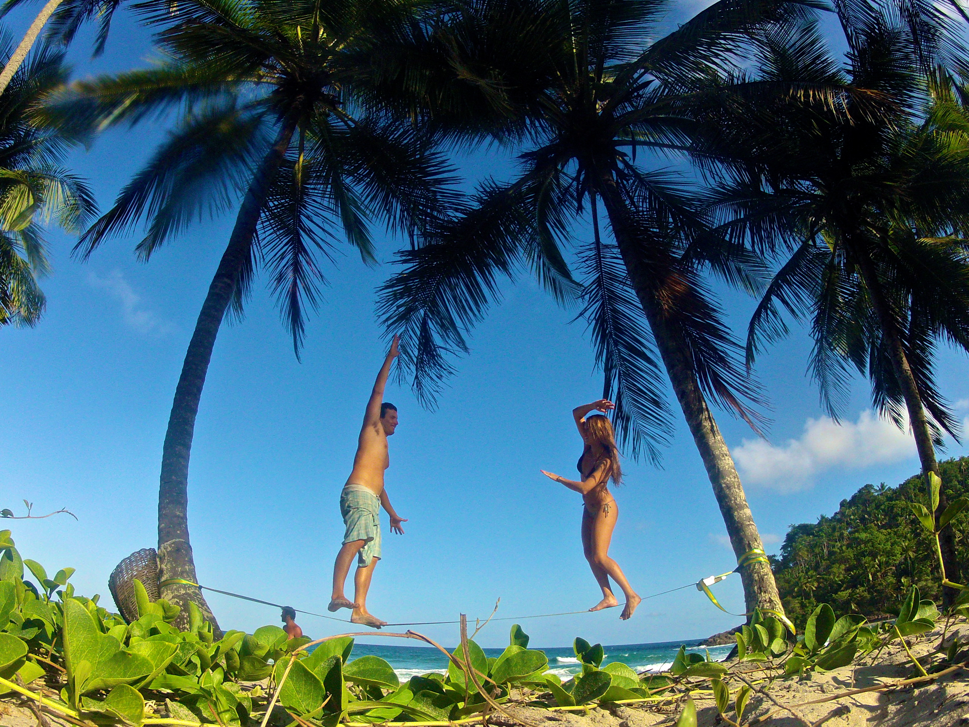 slackline Praiha