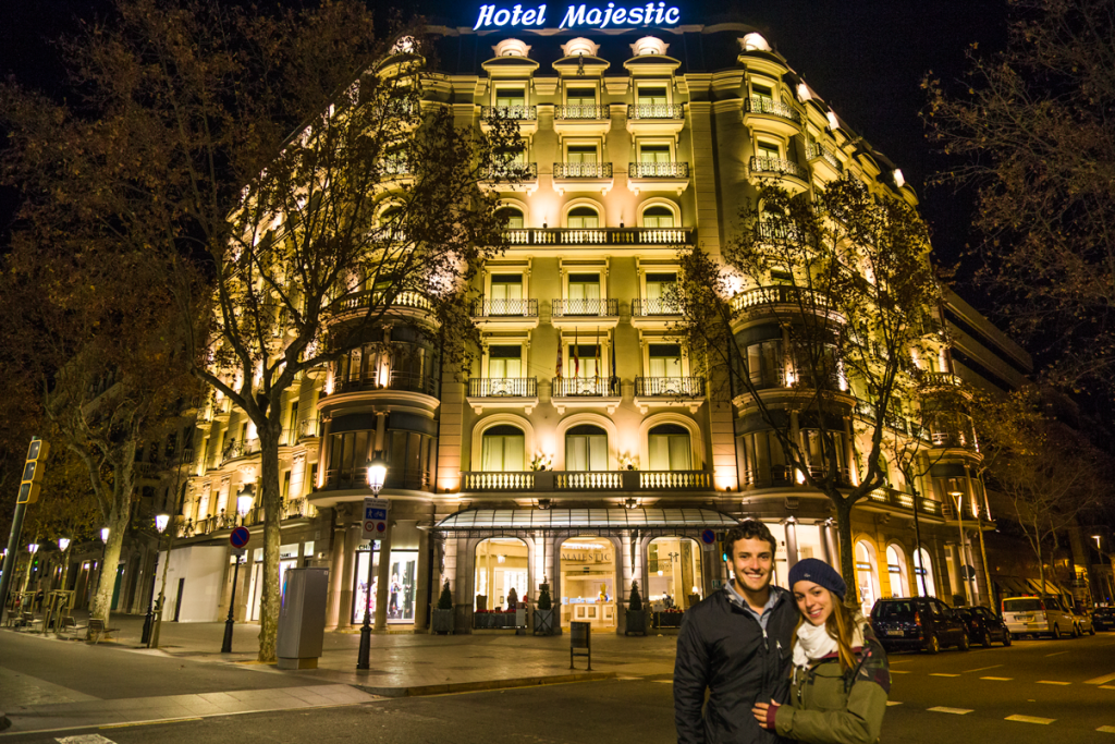 Hotel Majestic em Barcelona