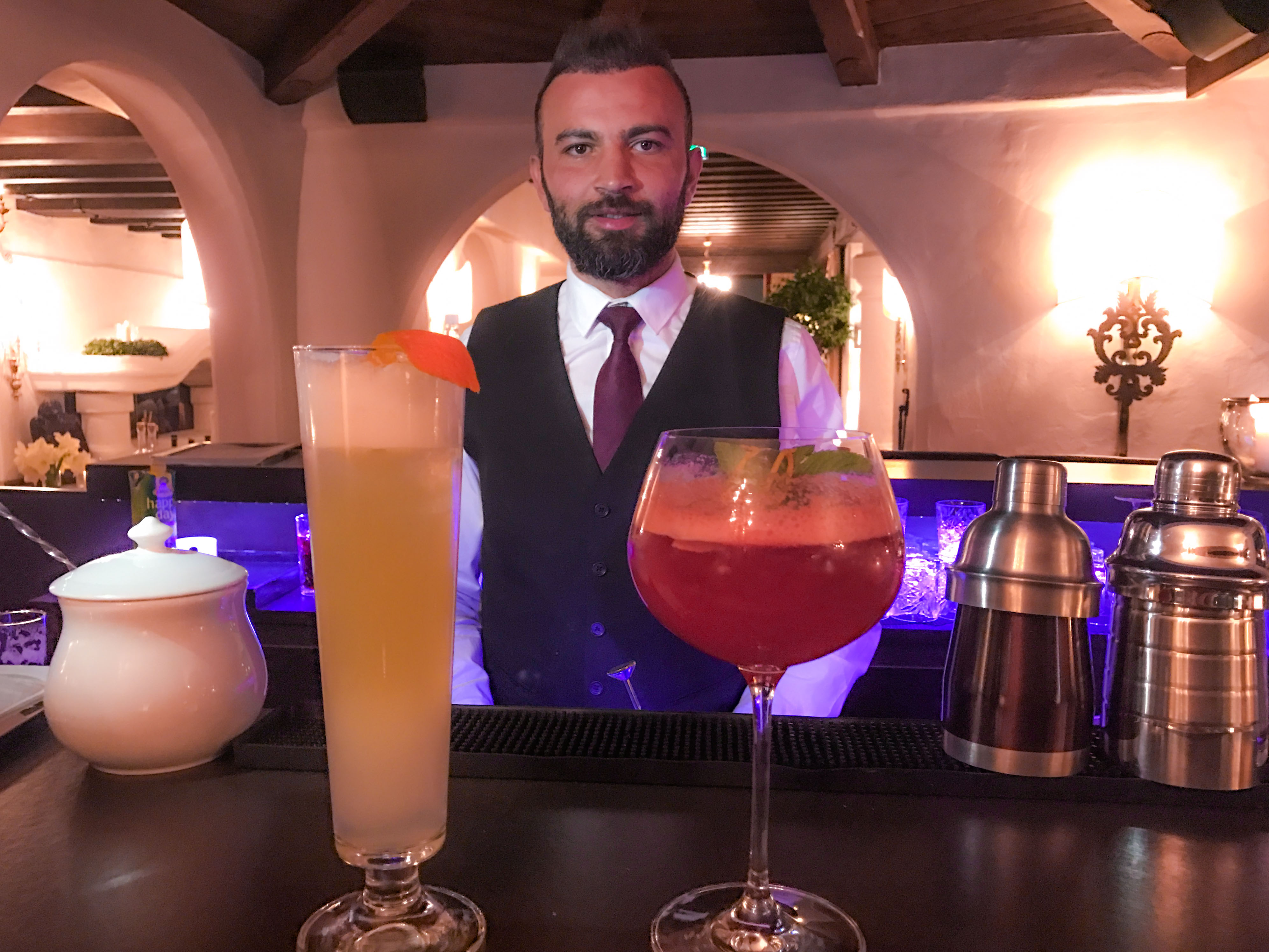 bartender do Thurners Alpenhof