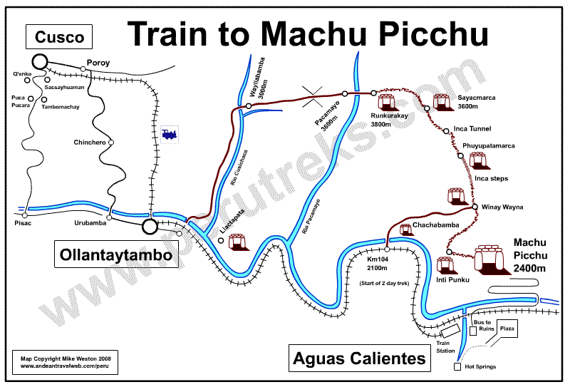 trem como chegar a Machu picchu