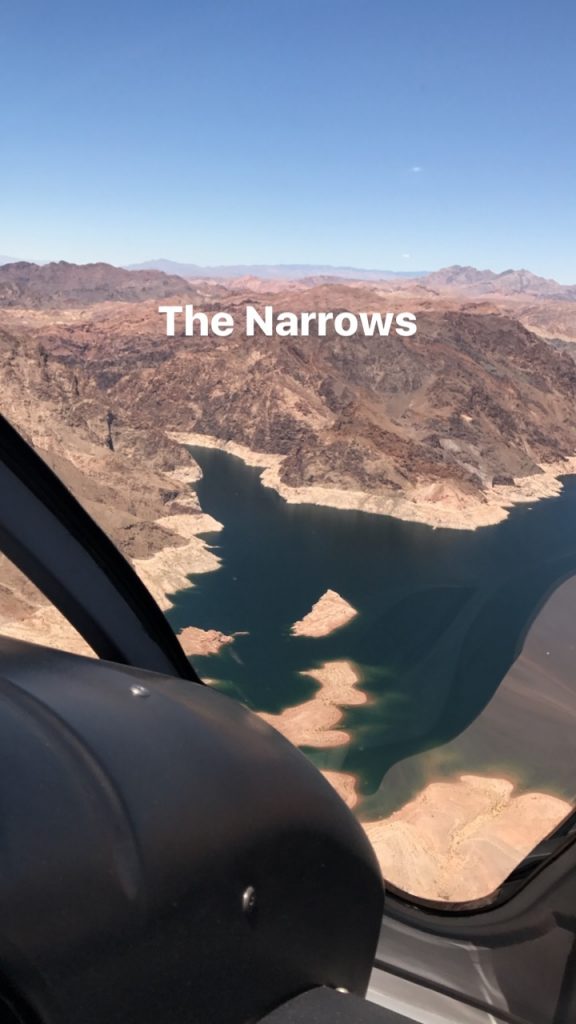 vendo o the narrows após o Grand Canyon
