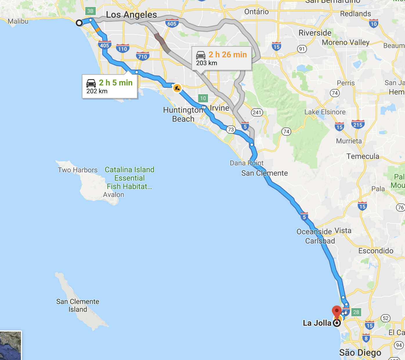 Sul California 5 Roteiros De Carro Pela Califórnia — Vamos Pra Onde
