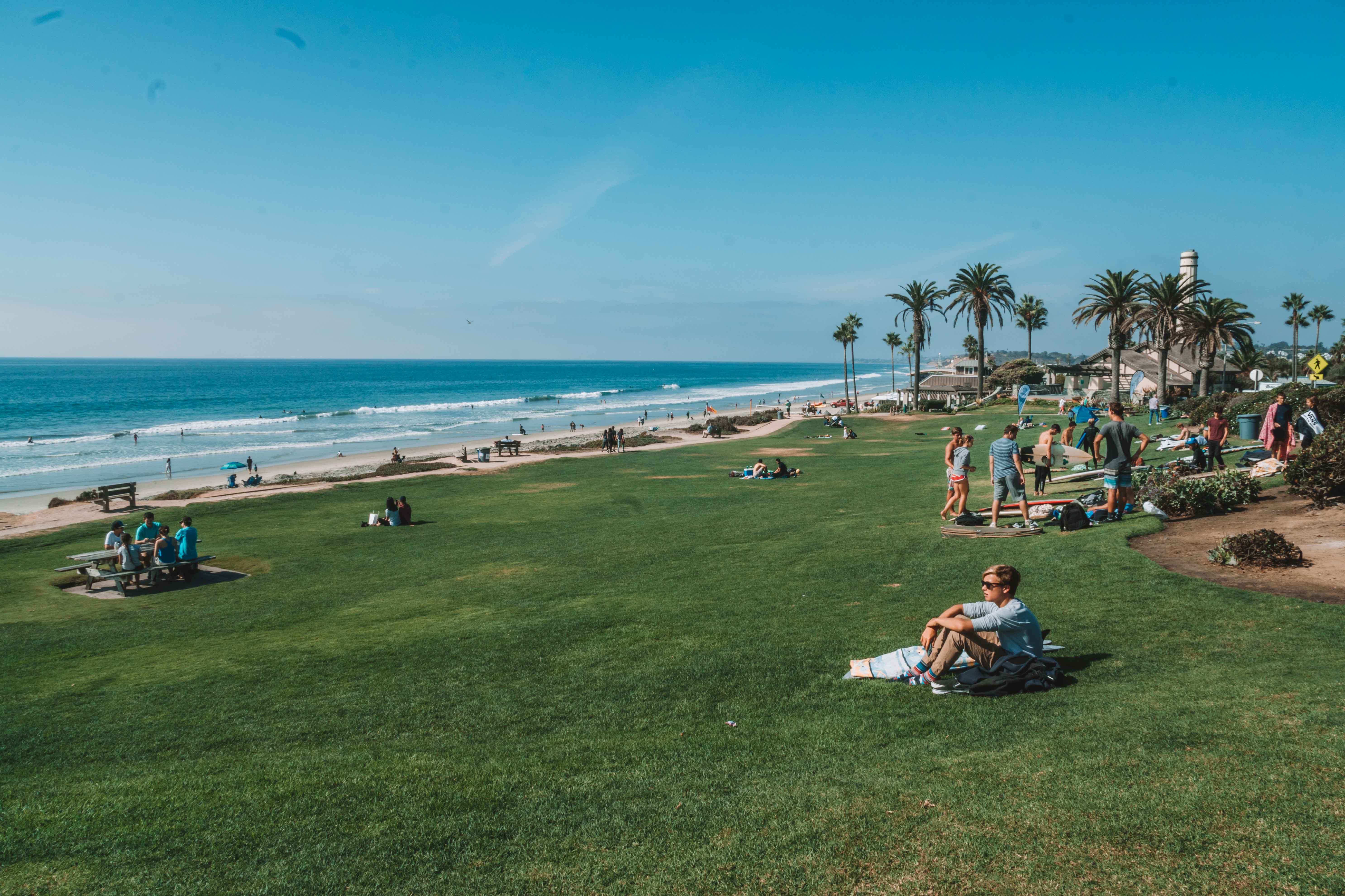 Del Mar, na costa sul da Califórnia