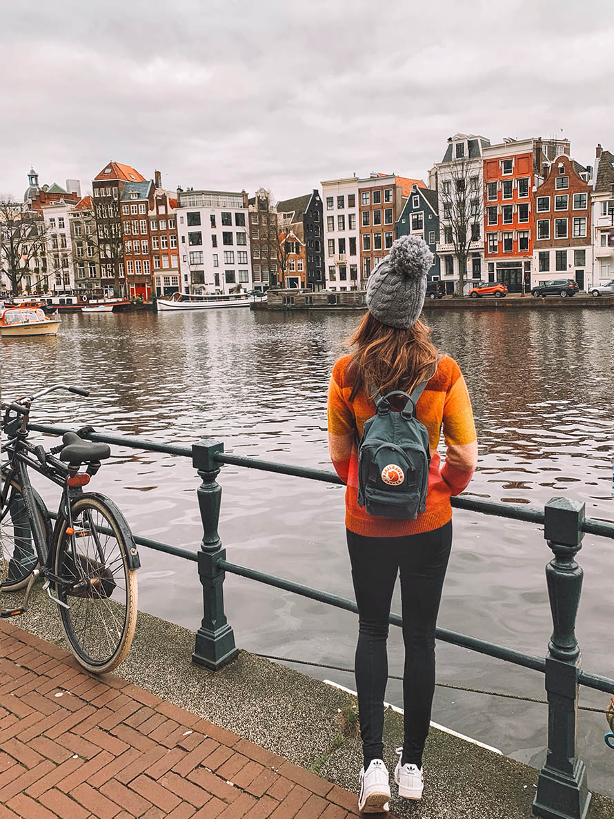 dicas de Amsterdam: casas estreitas e altas